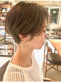 大人可愛いハンサムショート