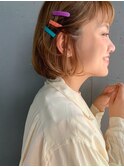 【PAM./HANA】caramel bob