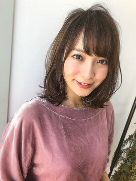 イマ(ima) shiwuナチュラルふんわりミディ