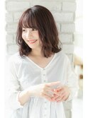 【canon 下北沢】おろすも結ぶも◎鎖骨ミディアムボブ