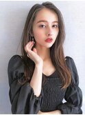【Lond natire】韓国2WAYバング　艶ストレート