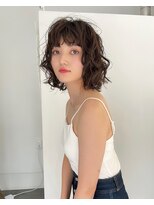 モーメント(a moment)&nbsp;カーリーボブxフェイスレイヤー