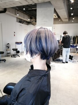 アディクト 綾瀬(ADDICT) アンブレラブルーブラック【ADDICT_YUKI】