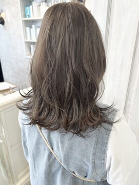 キャアリー(Caary) 福山市Caaryダブルカラーブリーチミルクティーブラウン10代20代