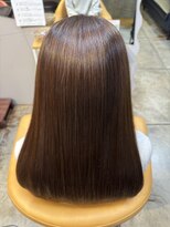 クレップスヘアーヒマワリ(CRE'PS HAIR HIMAWARI)&nbsp;髪質改善縮毛矯正サラ艶ストレートヘア