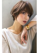 ブラン 梅田(Blanc) 【Blanc】マッシュショート_ベージュカラー_ショートボブ_M