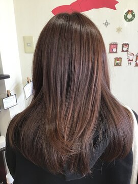 フープ(hoop) まとまる髪質改善カラー ウォームブラウン
