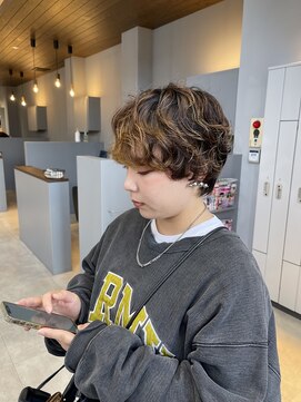 エマピボット 中川本店(EMA PIVOT) ショートパーマ