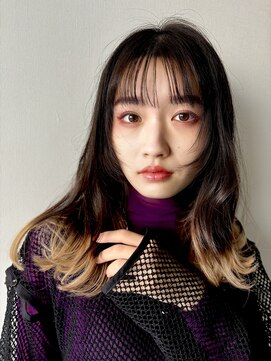 フォルテ(Forte) フリンジカラー／ひとくせレイヤー／ダークグレイッシュ