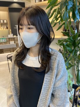 ルーラリーヘアーキタキュウシュウ(Luraliy hair kitakyushu) luraliyルーラリー北九州小倉北区城野レイヤー 顔まわりレイヤー