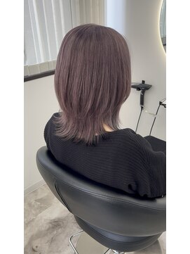 シーバイスリー 綱島(C×3) ウルフカット×ラベンダーグレージュ