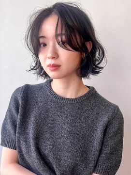 ラフ フロム ガーデン(Laf from GARDEN) ボブ/パーマ/ウェットヘア/レイヤーカット/前髪カット/韓国風