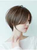 20代30代かわいい/グレージュ/顔まわりレイヤー