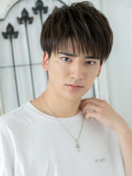 トニーアンドガイ メン 与野駅前店(TONI&GUY MEN) カッコかわいい雰囲気のマットブラウンシャギーマッシュf与野