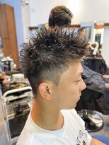 アイリーヘアデザイン(IRIE HAIR DESIGN)&nbsp;【IRIE HAIR赤坂】スパイキーショート×フェザーアップバング
