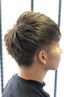 【男性用】　カット＋カラー(全体)　￥6000