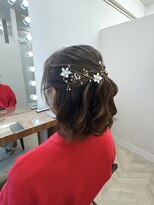 エメティ(Aimerty)&nbsp;ハーフアップ