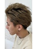 フェザーパーマフェザーショート刈り上げショート
