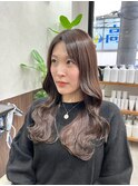 レイヤーカット/韓国風/レイヤー/ブリーチなしカラー/堺東