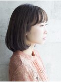 【小顔ナチュラルボブ】くすみベージュ◎髪質改善20代～50代