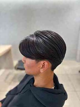 アッシュ 高幡不動店(Ash) 曲がる縮毛矯正センタ―パートニュアンスパーマツーブロック