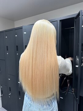 ベレーザ 渋谷神南(Beleza) 14175ブリーチ&ダブルカラー抜きっぱなしブリーチハイトーン