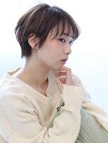 シロフイケブクロ(shirof ikebukuro) 【松永】大人かわいい丸みショート＊＊