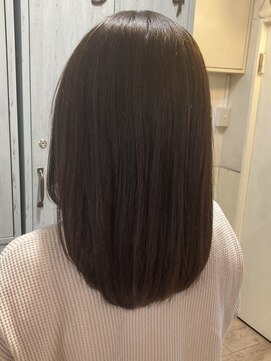 ヒラソル(girasol) 髪質改善×まとまりミディアムスタイル