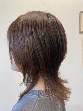 ヘアーサロンプレジール ミディアムウルフスタイル