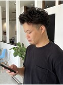 ON.OFFどちらも決まる　大人フェザーパーマ