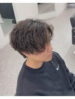 ブライト(BRIGHT)&nbsp;ツイストスパイラルパーマセンターパート