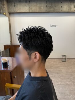 タメ(tame-)の写真/ONもOFFも簡単切り換えスタイル。清潔感ビジネススタイルもカジュアル休日スタイルも楽しめる[都賀]