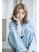 チャーム クラッシー 寺田町本店(Charm classy) ミディアムパーマ/コテ巻風パーマ/くせ毛風パーマ/大人ボブ