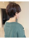 【ショート×パーマ】