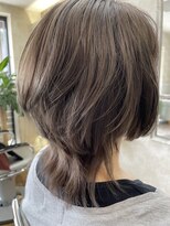 ヘアアンドメイク アリス(hair&make ALICE produce by COLT) ミルクティーベージュ ダブルカラー ブリーチ イルミナ
