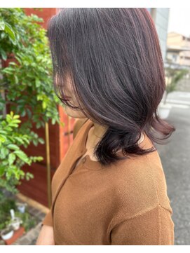 セットアップ 岡山北長瀬店(SET-UP) ミディアムレイヤー/大人女子ミルクティーブロンド