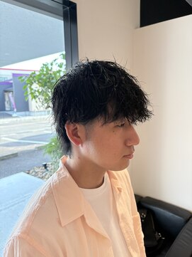 ヘアメイク ジール 羽黒店 スパイラルパーマ