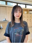 #エアタッチバレイヤージュ #顔まわりレイヤー