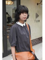 フォン(fon) レイヤーパーマ ミディアム