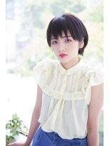 ミューチュアルヘアー(Mutual hair) クールな黒髪ショート【Mutualhair】0471-36-2918