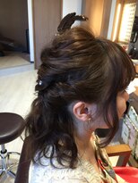 ラプリュスヘアデザイン(La Plus)&nbsp;お呼ばれハーフＵＰ☆