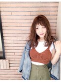 #オン眉#前髪カット#ハイライト#プルエクステ#浜松