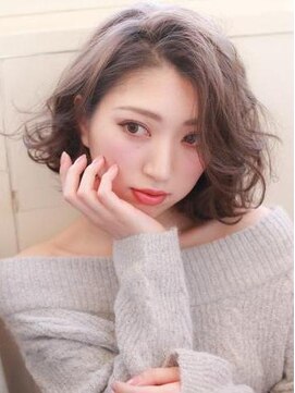 キュウ センゾクイケ(CUE SENZOKU-IKE) ラフウェーブボブ