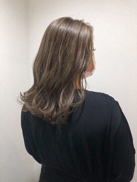シェノン 西梅田(CHAINON) 大人かわいい/美髪/こなれミディ/くびれヘア/くすみカラー