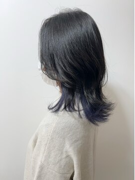 モノ アンド イニ(Mono & inni) 顔まわりレイヤー　インナーネイビー