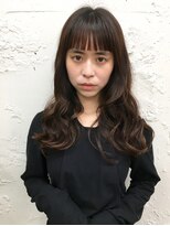 オペラ(OPERA by BALLET HAIR)&nbsp;オン眉ロング ゆる巻きロングパーマ 20代30代40代