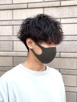 アンジュ 佐賀みやき店(Ange) メンズマッシュ　無造作　ツイストスパイラル　