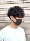 メンズマッシュ 無造作 ツイストスパイラル