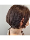 大人ショートボブ