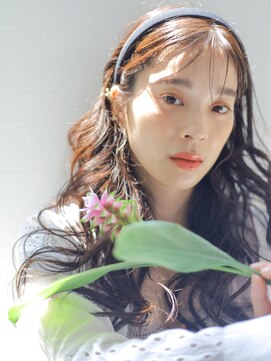 テトテ バイ ミリー 江坂(tetote by milly) 【tetote江坂】大人かわいいゆるふわウェーブ×シースルーバング